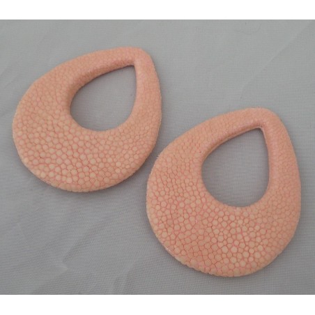 Hanger set Roggenleer licht roze