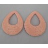 Hanger set Roggenleer licht roze