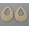 Hanger set Roggenleer ivoor wit