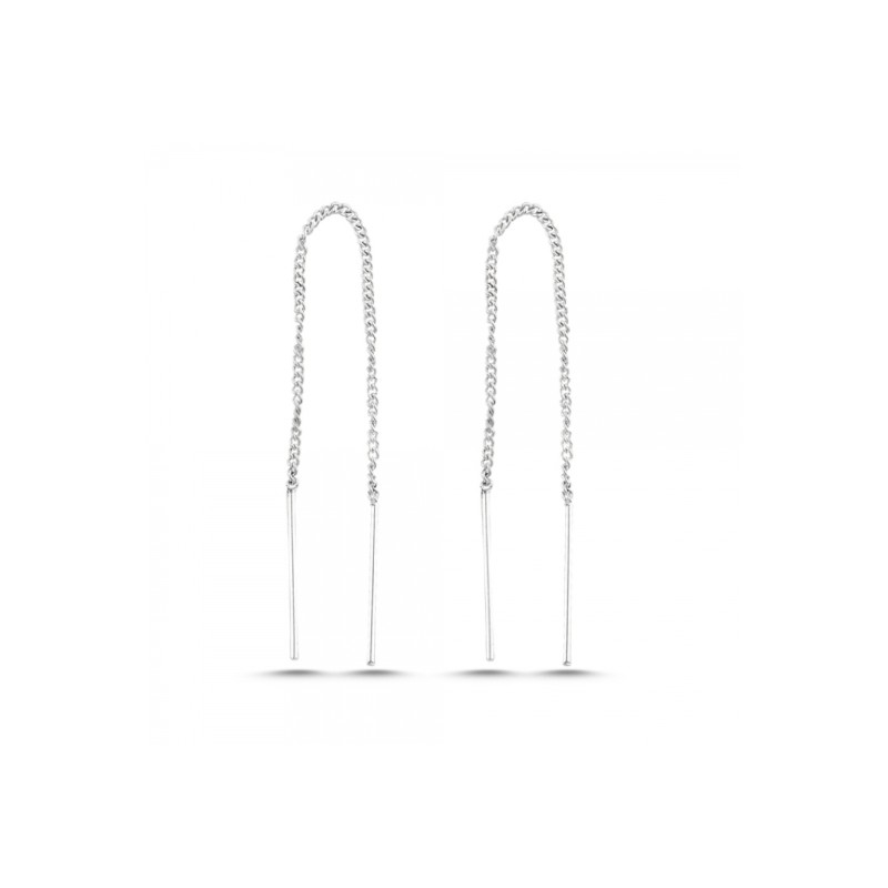 925 Sterling zilveren threader oorbellen