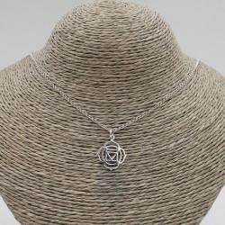 925 Sterling zilveren ketting met chakra hanger